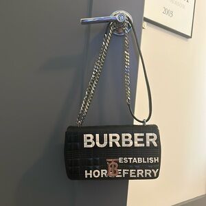Burberry Lola bag graffiti